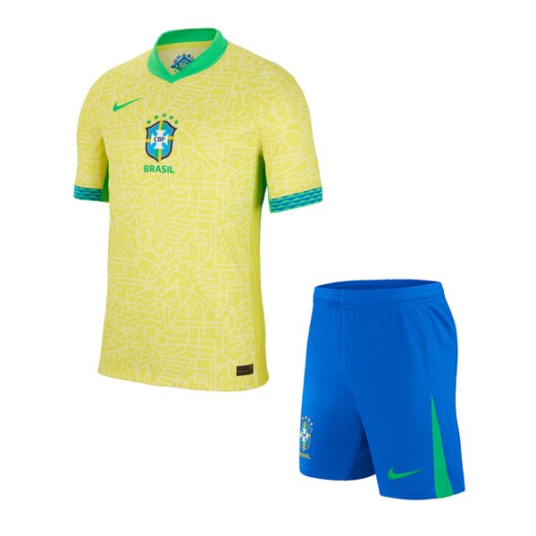 Camiseta Brasil 1st Niño 2024